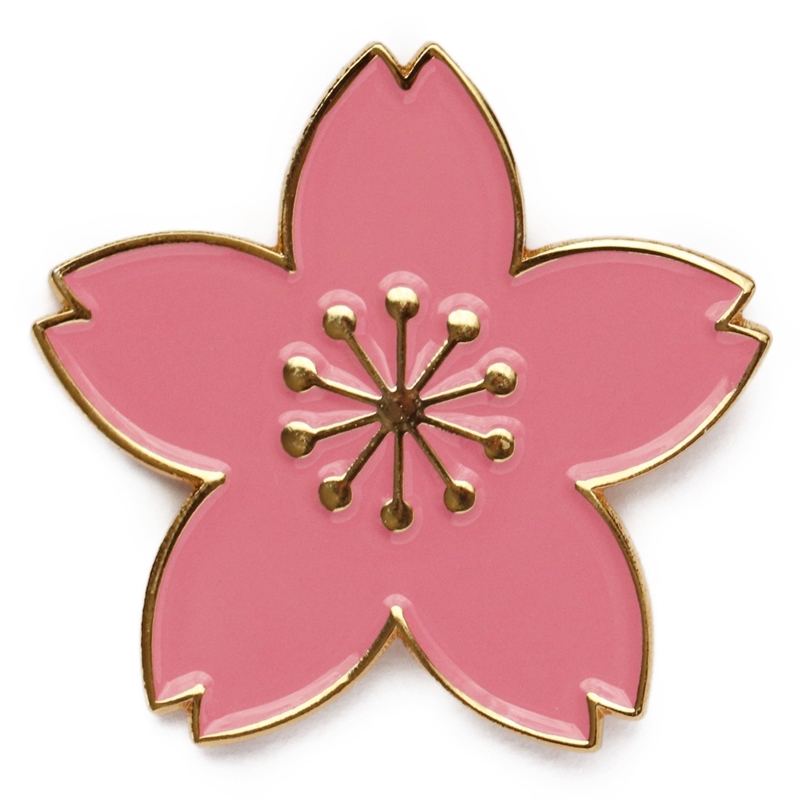 桜ピンバッジ大