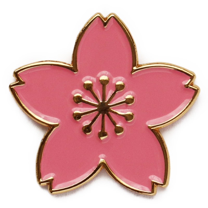 桜ピンバッジ小